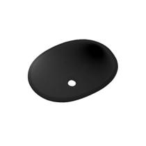 Cuba de Embutir Oval 49x36cm IL612+ Válvula Click Preta + Sifão Cuba de Embutir Oval 49x36cm IL612+ Válvula Click Preta + Sifão