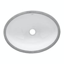 Cuba De Embutir Oval Branca 40 X 30Cm - Il65-00