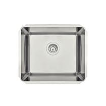 Cuba de Embutir Profissional Dritta Pro Aço Inox Scotch Brite 50x40 cm c/Válvula de 4 1/2 Tramontina