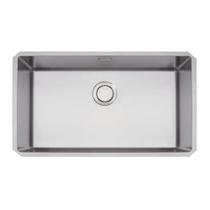 Cuba de Embutir Quadrum 70U Retangular Aço Inox Acetinado com Válvula 4 1-2 Prata Tramontina Cuba de Embutir Quadrum 70U Retangular Aço Inox Acetinado com Válvula 4 1-2 Prata Tramontina