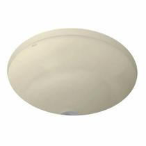 CUBA DE EMBUTIR REDONDA DECA L41 COR CREME 36X36CM Design Compacto e Alta Resistência - DECA LO