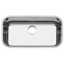 Cuba de Embutir Retangular Aço Inox 56X34 Alto Brilho Lavínia Tramontina