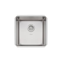 Cuba de embutir Tramontina Design Collection Quadrum 40 U em Aço Inox com Acabamento Scotch Brite 40x40 cm