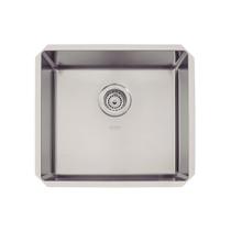 Cuba de embutir Tramontina Design Collection Quadrum Undermount em Aço Inox com Acabamento Scotch Brite 45 U 45x40 cm