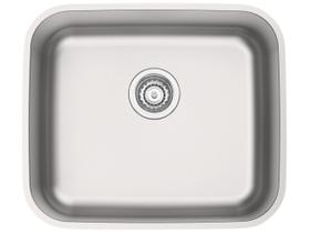Cuba de Embutir Tramontina Dora 40 BL R6 em Aço Inox Acetinado com Válvula 4 1/2