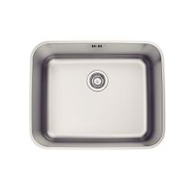 Cuba de embutir tramontina dora 50 bl r6 em aco inox escovado com valvula e escape 50x40cm 94018113