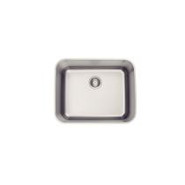Cuba de Embutir Tramontina Dora 50 BL R6 em Aço Inox Escovado com Válvula Cuba de Embutir Tramontina Dora 50 BL R6 em Aço Inox Escovado com Válvula