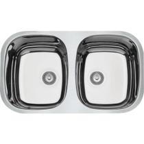 Cuba de Embutir Tramontina Isis Prime Aço Inox Alto Brilho Cuba de Embutir Tramontina Isis Prime Aço Inox Alto Brilho