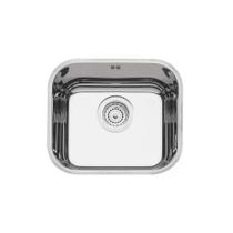 Cuba de embutir Tramontina Lavínia 40 BL aço inox 40x34 cm Cuba de embutir Tramontina Lavínia 40 BL aço inox 40x34 cm