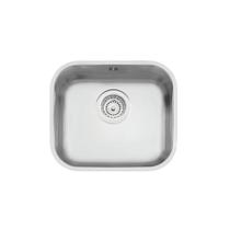 Cuba de embutir Tramontina Lavínia 40 BL em aço inox acetinado 40x34 cm