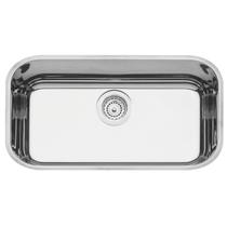 Cuba de embutir Tramontina Lavínia 56 BL em Aço Inox Alto Brilho 56x34 cm Cuba de embutir Tramontina Lavínia 56 BL em Aço Inox Alto Brilho 56x34 cm