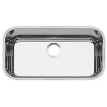 Cuba de embutir Tramontina Lavínia 56 BL Perfecta em aço inox polido 56x34 cm Cuba de embutir Tramontina Lavínia 56 BL Perfecta em aço inox polido 56x34 cm