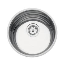 Cuba de embutir Tramontina Luna 30 BL Aço Inox Polido 30 cm Cuba de embutir Tramontina Luna 30 BL Aço Inox Polido 30 cm