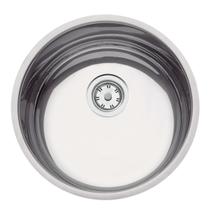 Cuba de Embutir Tramontina Luna 35 BL Standard em Aço Inox Polido 35 cm com Válvula Cuba de Embutir Tramontina Luna 35 BL Standard em Aço Inox Polido 35 cm com Válvula