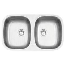 Cuba de Embutir Tramontina Prime 2c 34 Bl Aço Inox Acetinado Cuba de Embutir Tramontina Prime 2c 34 Bl Aço Inox Acetinado