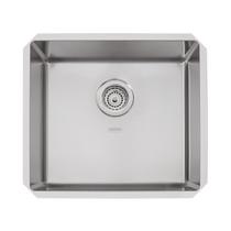 Cuba de embutir Tramontina Quadrum Undermount em Aço Inox com Acabamento Acetinado 45 U 45x40 cm Cuba de embutir Tramontina Quadrum Undermount em Aço Inox com Acabamento Acetinado 45 U 45x40 cm