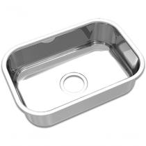 Cuba De Inox Simples Extra Polida Lisa 465x310x170mm Cs-1 0.6mm Abertura 3 1-2 Mekal Cuba De Inox Simples Extra Polida Lisa 465x310x170mm Cs-1 0.6mm Abertura 3 1-2 Mekal