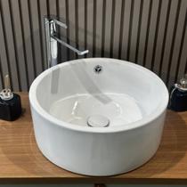 Cuba De Louça Inowar De Apoio Oasis 41x41 Com Válvula de Click Inclusa