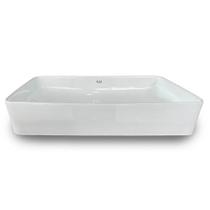 Cuba De Louca Para Banheiro Sobrepor Luxuosa 60 Cm - Branco Cuba De Louca Para Banheiro Sobrepor Luxuosa 60 Cm - Branco