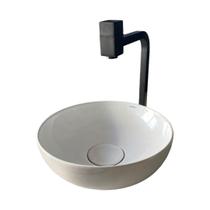 CUBA DE LOUCA PEQUENA P/BANHEIRO CUBA DE APOIO REDONDA 29X29 E 10 DE ALTURA BOLOGNA BRANCO - LAVABO Cuba Redonda 30cm CUBA DE LOUCA PEQUENA P/BANHEIRO CUBA DE APOIO REDONDA 29X29 E 10 DE ALTURA BOLOGNA BRANCO - LAVABO Cuba Redonda 30cm