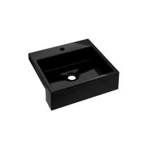 Cuba de Semi-Encaixe P/Banheiro XQ355 Quadrada Colorida