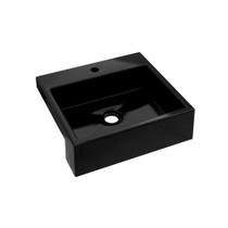 Cuba De Semi-Encaixe P/Banheiro XQ395 Quadrada Colorida