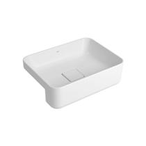 Cuba de Semiencaixe Deca 40X30 L.63040.17 Retangular Branco Cuba de Semiencaixe Deca 40X30 L.63040.17 Retangular Branco