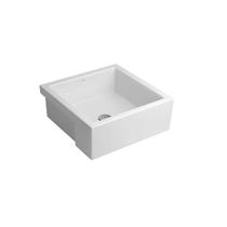 Cuba de Semiencaixe Deca Branca Quadrada L.800.17