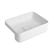 Cuba De Semiencaixe Quadrada Slim 40x30x13cm Branco L.63040.17 - Deca