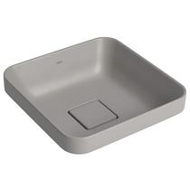 Cuba de sobrepor deca quadrado 30cm soft antracite l2103085