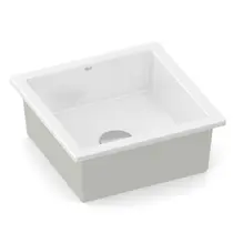 Cuba de Sobrepor e Embutir 33x33cm Optica