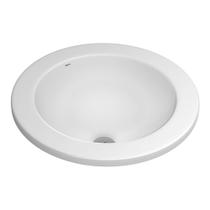 Cuba de Sobrepor Lavatório Redonda 45X45cm Branco - L.1271.17 Cuba de Sobrepor Lavatório Redonda 45X45cm Branco - L.1271.17