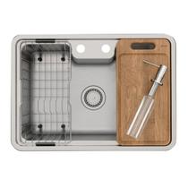 Cuba de Sobrepor Massima Aço Inox C/Acessórios 64x44 - Docol 90015693016