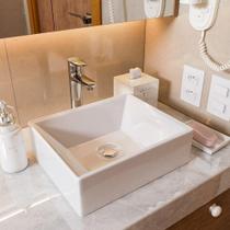 Cuba De Sobrepor Movelove Para Lavabo Ou Banheiro 30,5cm X 27cm Quadrada Esmeralda Cuba De Sobrepor Movelove Para Lavabo Ou Banheiro 30,5cm X 27cm Quadrada Esmeralda