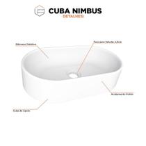 Cuba de Sobrepor Oval 43x25 cm Cuba de Sobrepor Oval 43x25 cm