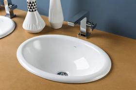 Cuba De Sobrepor Oval 45x33 Branca Para Banheiro - Icasa