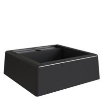 Cuba de Sobrepor para Banheiro Ametista Preto 33x34cm Lavabo Bancada Cuba de Sobrepor para Banheiro Ametista Preto 33x34cm Lavabo Bancada