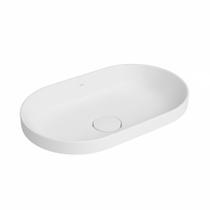 Cuba de Sobrepor para Banheiro Slim Oval L24050 Branco - Deca Cuba de Sobrepor para Banheiro Slim Oval L24050 Branco - Deca