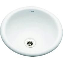 Cuba De Sobrepor Redonda 31cm L50 Branco Deca