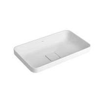 Cuba De Sobrepor Retangular Slim 50x30x13cm Branco L.23050.17 - Deca Cuba De Sobrepor Retangular Slim 50x30x13cm Branco L.23050.17 - Deca