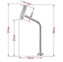 Cuba De Vidro Oval Chanfrada 51Cm ul Válvula Torneira