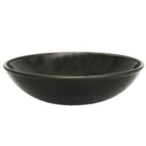 Cuba de Vidro Preta de Sobrepor para Banheiro Lavabo 35cm - Prismatic