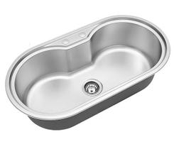 CUBA DEBACCO EXPRESSIONE 230 86x46CM C/ FURO E ACESSÓRIOS EM AÇO INOXIDÁVEL 20.03.20230