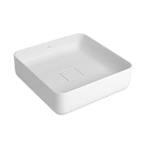 Cuba Deca de Apoio Quadrada 40cm Branca