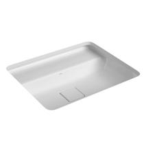 Cuba Deca de Embutir Retangular com Mesa 50cm Branco