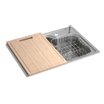 Cuba Deca Facile Retangular 60X40 C/Deck e Acessórios