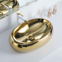 Cuba Deend De Cerâmica EllisseOro Para Banheiro 61x42x15