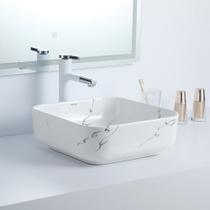 Cuba Deend De Cerâmica MarmoQuadro Para Banheiro 39x39x14