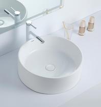 Cuba Deend de Cerâmica Palla Bianca Para Banheiro 46x46x15cm Cuba Deend de Cerâmica Palla Bianca Para Banheiro 46x46x15cm