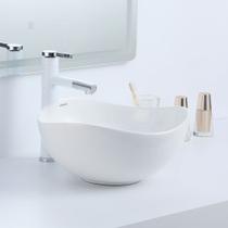 Cuba Deend De Cerâmica PetaloBianco Para Banheiro 38x38x18cm